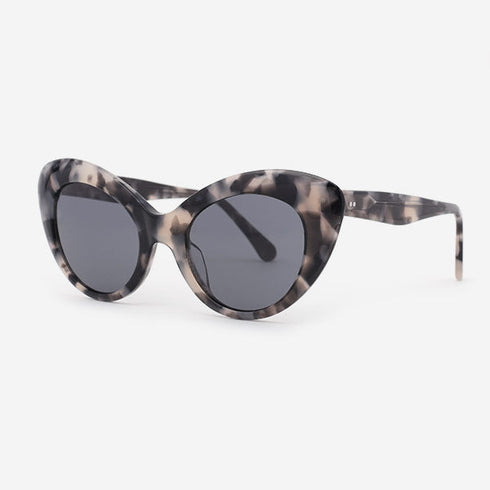 Cat Eye Pie eye Acetate Women's Sunglasses 21A8086